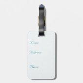 Ice Arches Bagagelabel (Achterkant verticaal)