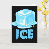 Ice Bag Funny Halloween Christmas Costume Kaart (Gele Bloem)