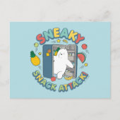 Ice Bear - Sneaky Snack Attack! Briefkaart (Voorkant)