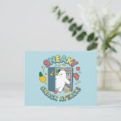 Ice Bear - Sneaky Snack Attack! Briefkaart (Staand voorkant)