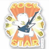 Ice Beer - Rock Star Sticker (Voorkant)