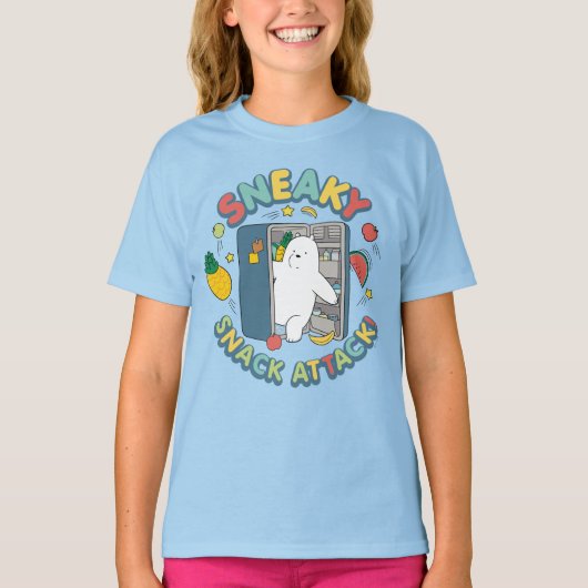 Ice Beer - Sneaky Snack Attack! T-shirt (Voorkant)