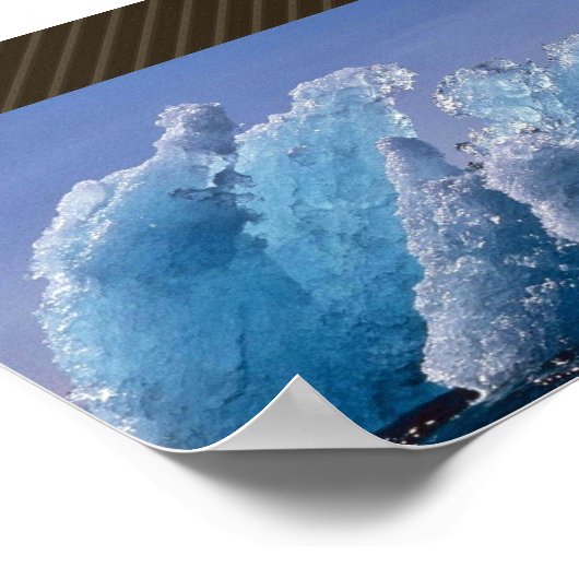 Ice Berg of Floating Ice Poster (Hoek)