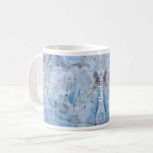 Ice Blue Alaska café Mug (Devant gauche)