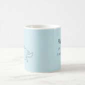 Ice Blue Golden Retriever Dog Mom Mug (Centre)