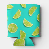 Ice Blue Limoen Fruit Summer Blikjeskoeler (Achterkant)