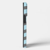 Ice Blue Minimalist Geometric Tough Hoesje iPhone (Achterkant / Rechts)