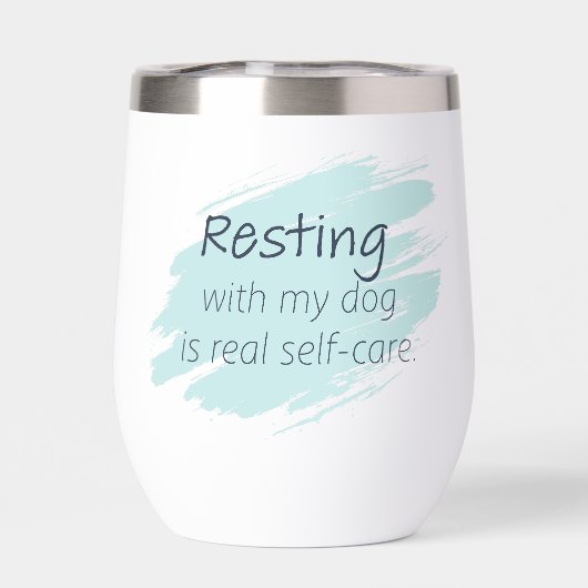 Ice Blue Poodle – Self‑Care (Arrière)