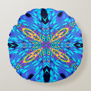 ICE BLUE ROND KUSSEN