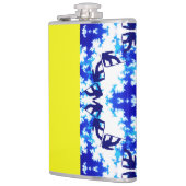 Ice Blue Snowboarder Sky Yellow Snowboarding Sport Heupfles (Links)