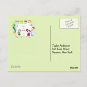 Ice Breaker Briefkaart van de leerling-Kind (Achterkant)