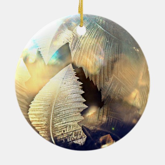 Ice Bubble Kerstmis Ornament (Achterkant)