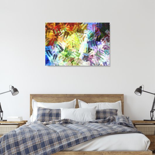 ICE CANVAS AFDRUK (Insitu (Slaapkamer))