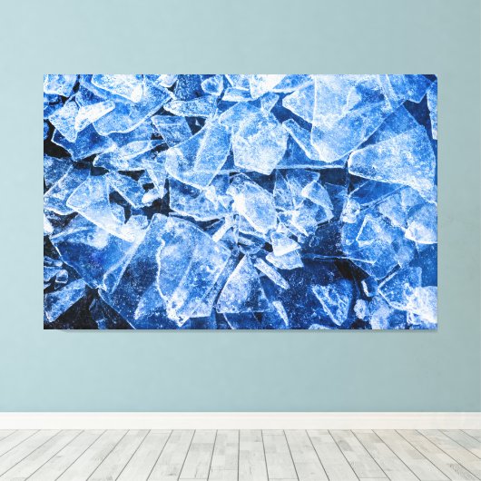 Ice Canvas Afdruk (Insitu (Houten vloer))