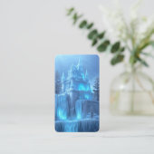 Ice Castle of Frozen Dreams Bladwijzer Visitekaartje (Staand voorkant)