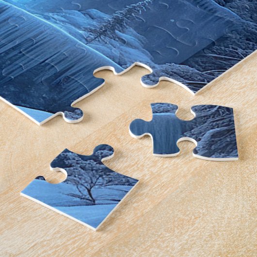 Ice Castle of Frozen Dreams Jigsaw Puzzel (Zijkant)