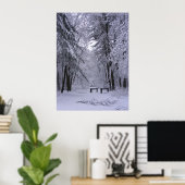 Ice Cathedraal 2 ~ afdruk Poster (Thuiskantoor)