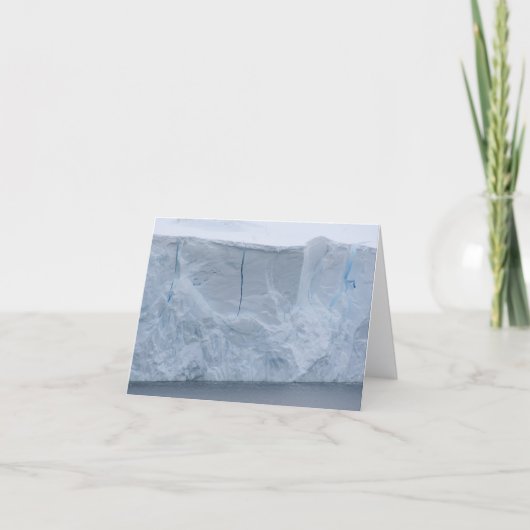 Ice cliffs, Nekko Harbor card Feestdagen Kaart (Voorkant)