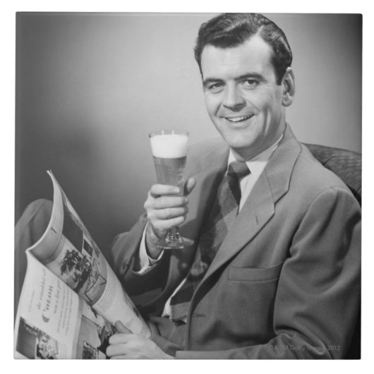 Ice Cold Beer Tegeltje (Voorkant)