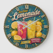 Ice Cold Lemonade Grote Klok (Voorkant)
