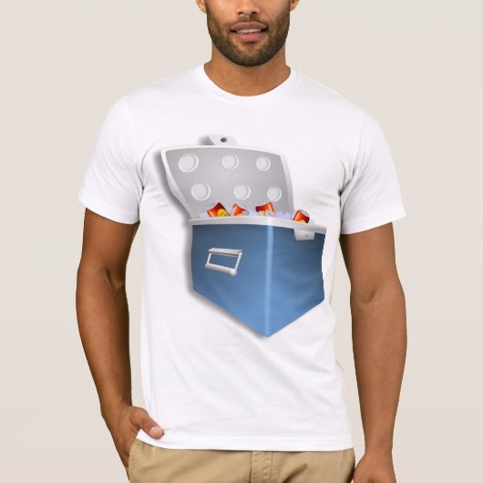 Ice Cooler Mannen T-shirt (Voorkant)