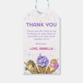 Ice Cream 1e verjaardag Cadeaulabel (Voorkant)