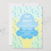 Ice Cream 2e verjaardag Kaart (Voorkant)