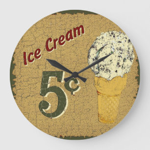 Ice Cream 5 cent Grote Klok