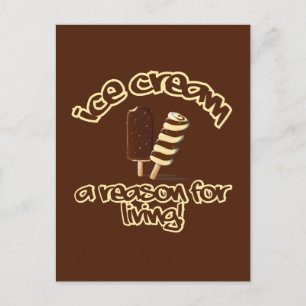 Ice Cream aangepaste briefkaart