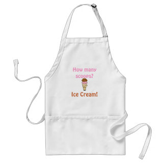 Ice Cream. Apron Standaard Schort