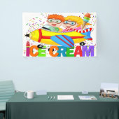 ICE Cream Banner (serie vliegtuigen) (Beurs)