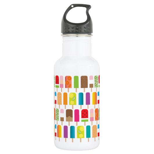 Ice Cream Bars en Popsicles Waterfles (Voorkant)