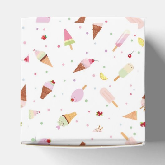 Ice Cream Bedankdoosjes (Bovenkant)