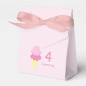 Ice Cream Birthday Bedankdoosjes (Voorkant Zijde)