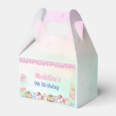 Ice Cream Birthday Bedankdoosjes (Achterkant)