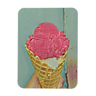 Ice cream birthday gift magneet