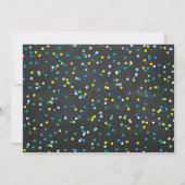 Ice Cream Birthday Invitation Summer Chalkboard Kaart (Achterkant)