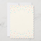 Ice Cream Birthday Uitnodiging (Achterkant)