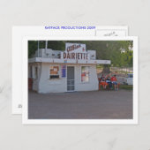 ICE CREAM BRIEFKAART (Voorkant / Achterkant)