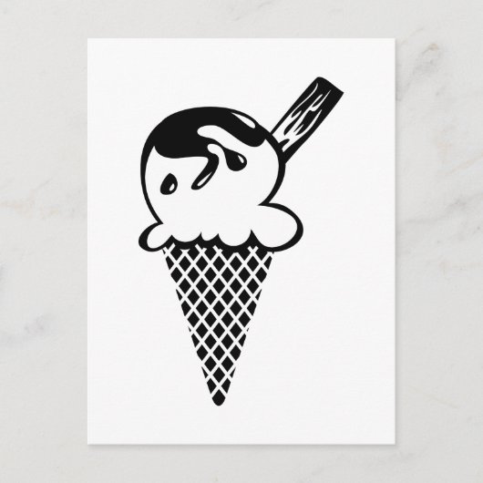 Ice Cream Briefkaart (Voorkant)