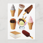 Ice Cream Briefkaart (Voorkant)