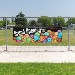 Ice Cream Business Banner Sign