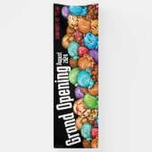 Ice Cream Business  Banner Sign (Verticaal)