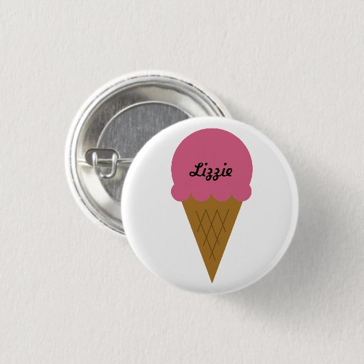 Ice Cream Button (Voorkant /achterkant)