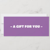 Ice Cream Cadeaubon Sjabloon, Sundae Lover Kaart (Achterkant)