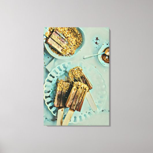 Ice cream cake canvas afdruk (Voorkant)