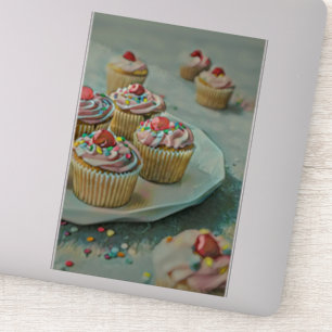 Ice cream cake sticker