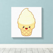 Ice Cream Canvas Afdruk (Insitu (Houten vloer))