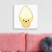 Ice Cream Canvas Afdruk (Insitu (Woonkamer))