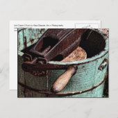 Ice Cream Churn Briefkaart (Voorkant / Achterkant)